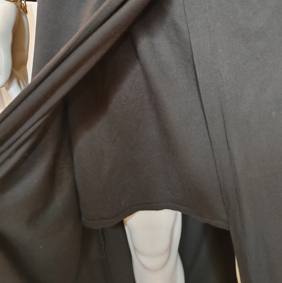 SPLENDID LONG SLEEVE MODAL & PIMA COTTON MAXI DRESS, BLACK M - Picture 9 of 12